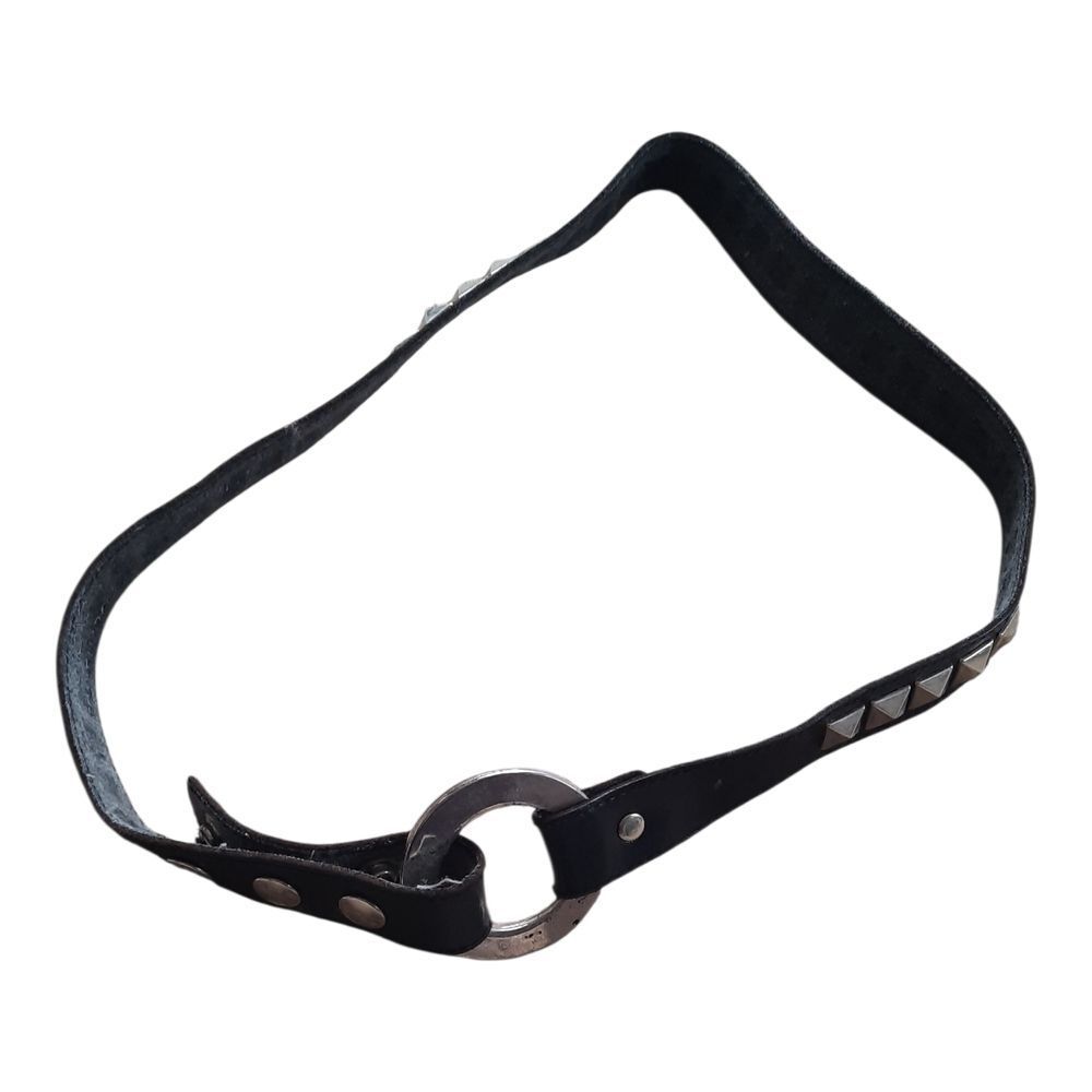 Cache Black Belt with Silver Accents